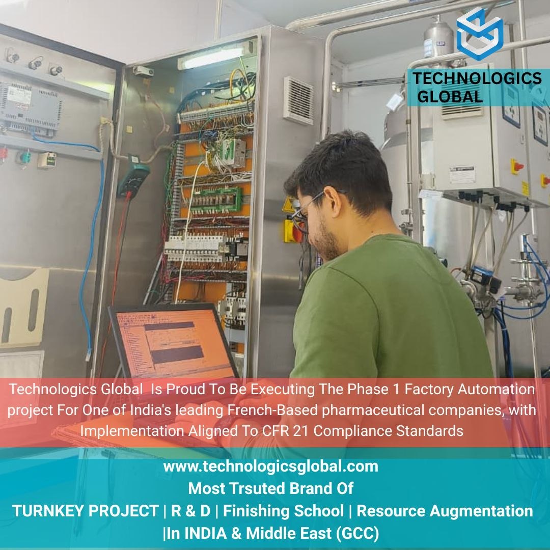 Pharma factory automation SCADA commissioning — CFR 21 compliant