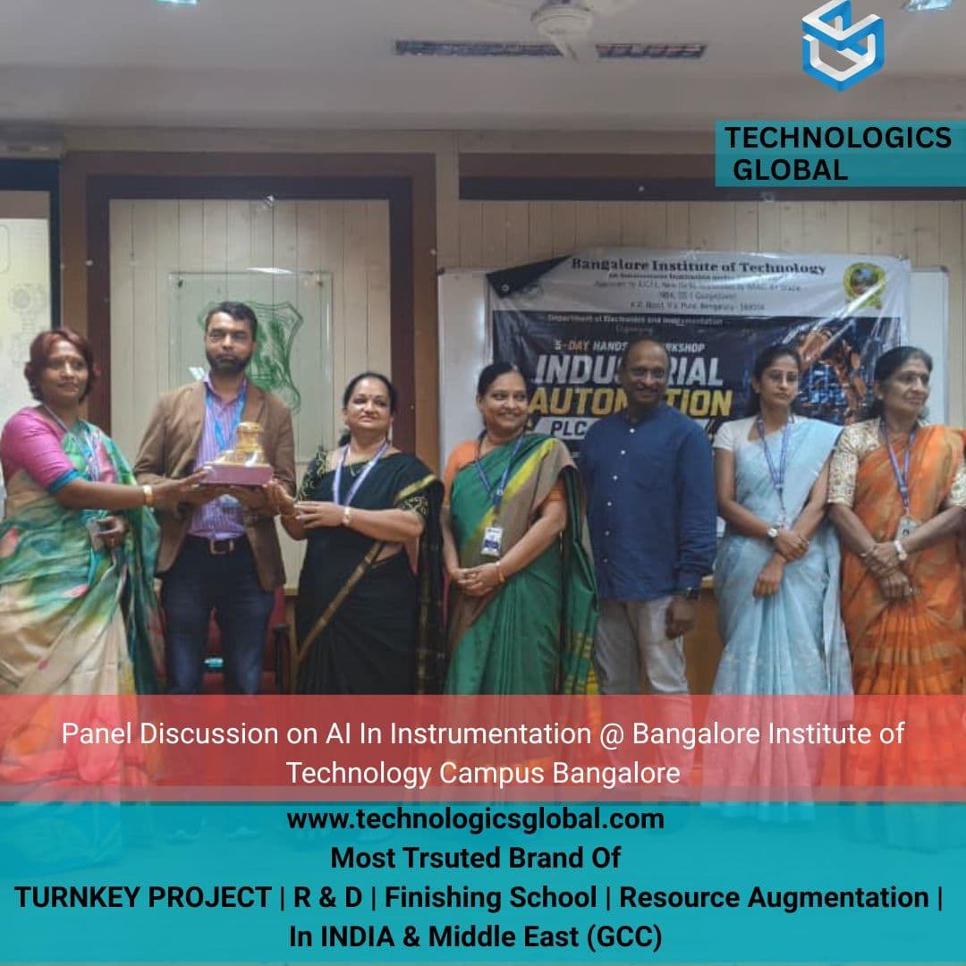Technologics Global industrial automation and PLC workshop at Bangalore Institute of Technology