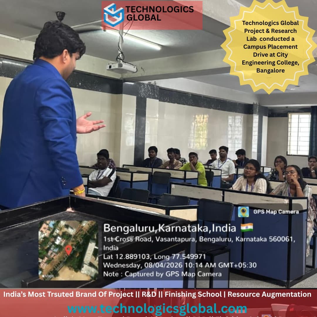 Technologics Global conducting a campus placement drive at City Engineering College, Bangalore