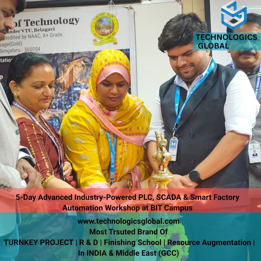 PLC, SCADA & Smart Factory Automation Workshop at BIT Campus