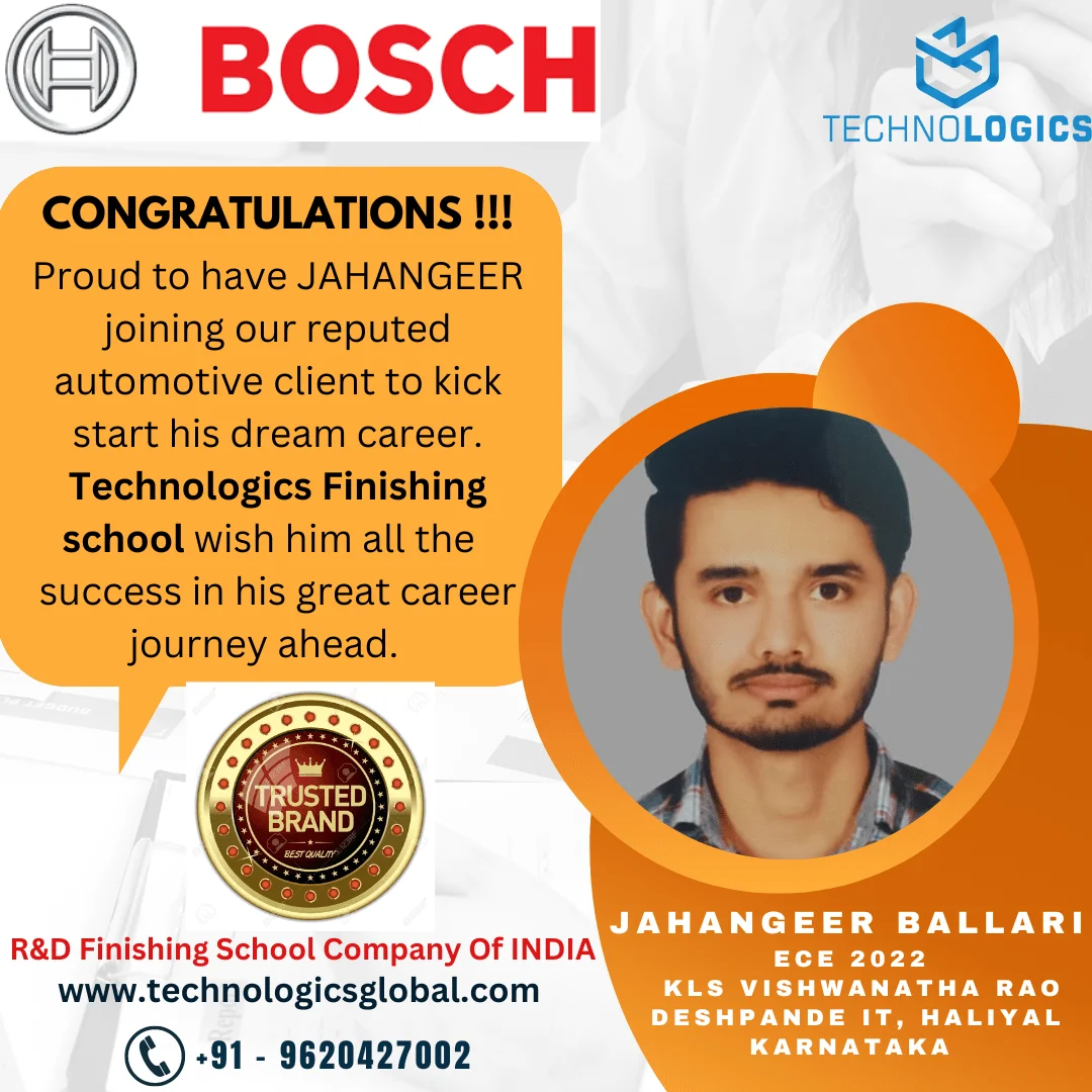 Jahangeer placed at Robert Bosch