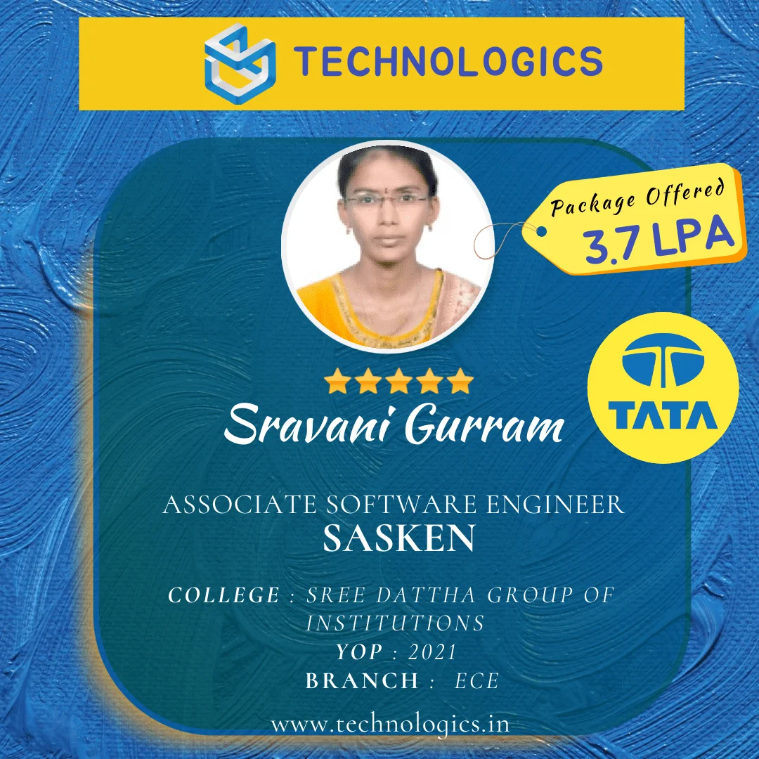 Technologics placement testimonial